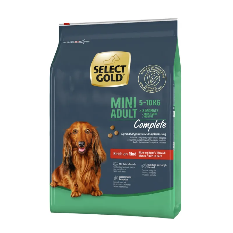 Select Gold Adult Mini Rind 4 kg Finale Aktion